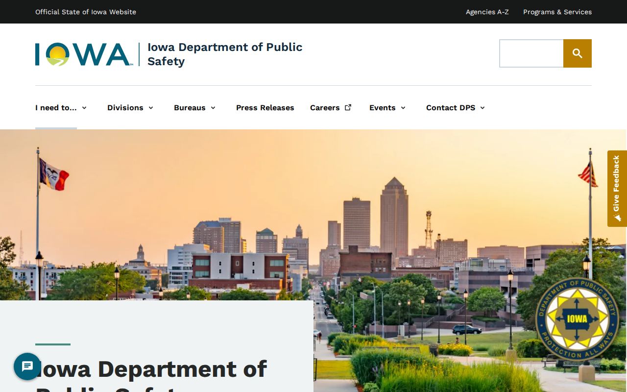 Iowa public safety Sac County background check resources