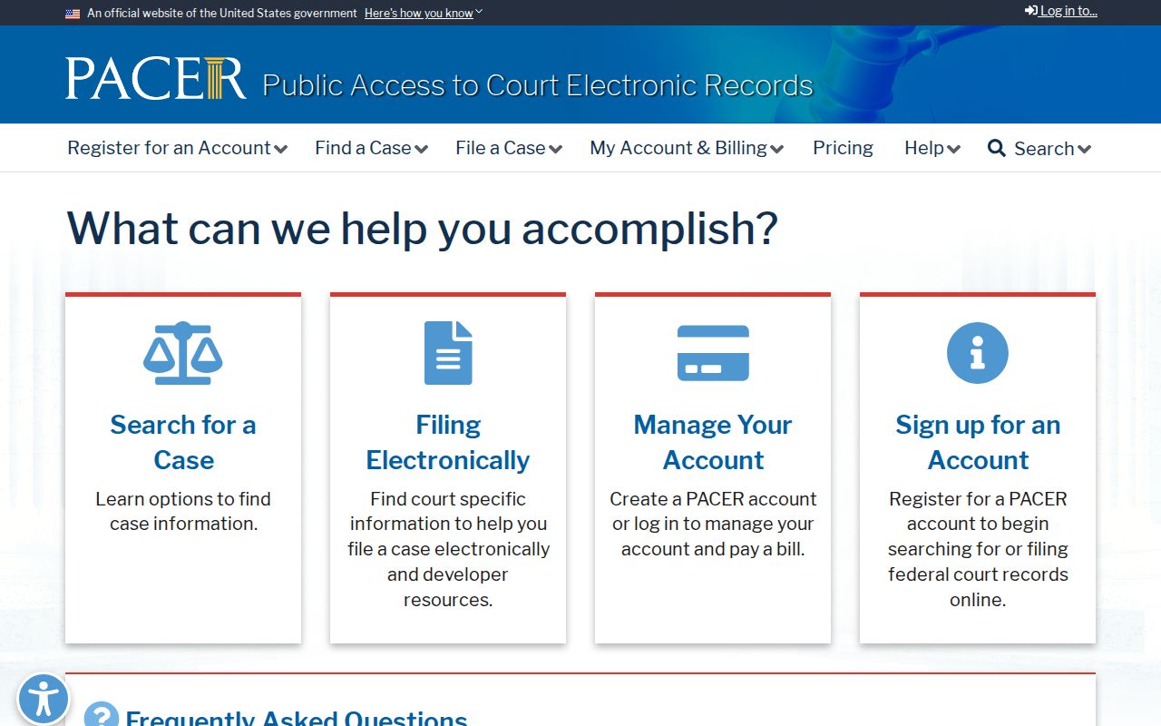 PACER search for federal criminal cases connected to Sac County